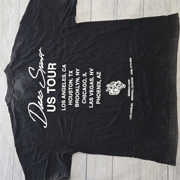 Darc Sport Men's You Weren't There Premium Vintage T-Shirt Black Size Medium NWT - Picture 2 of 11